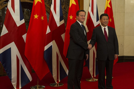 David Cameron Xi Jinping