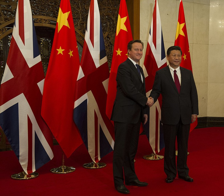 David Cameron Xi Jinping