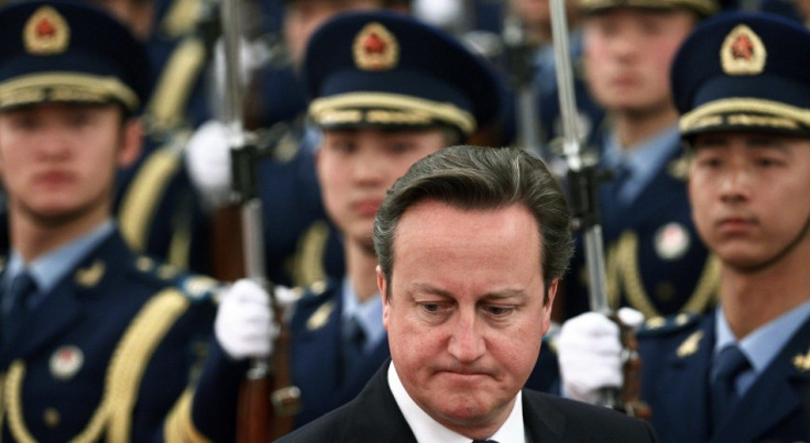 David Cameron in China