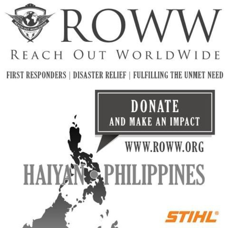 Paul Walker was associated with ROWW to help Haiyan victims in Philippines