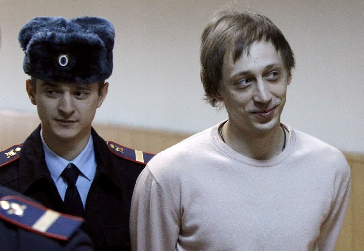 Former Bolshoi Ballet dancer Pavel Dmitrichenko at court in Moscow PIC: Reuters