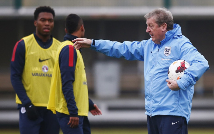 Daniel Sturridge and Roy Hodgson