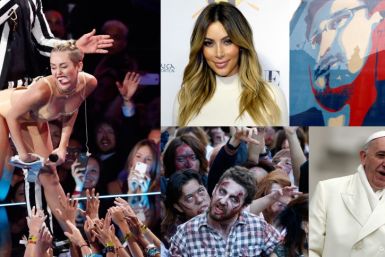 Yahoo's Year in Review: Miley Cyrus, Kim Kardashian, zombies, Pope Francis