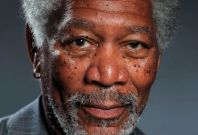Morgan Freeman iPad Painting Morgan Freeman iPad Painting