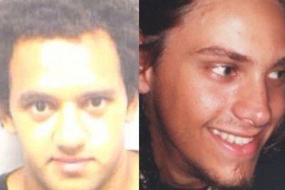 Karl Addo (L) pleaded guilty to the manslaughter of Sergio Marquez (Dorset Police)