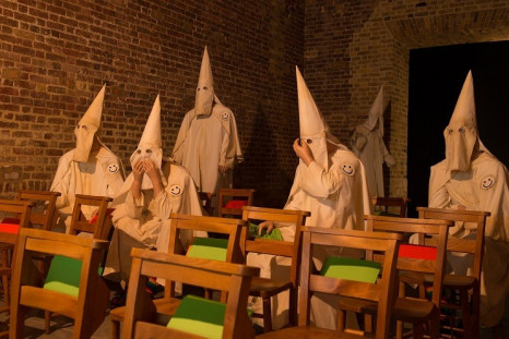36 Ku Klux Klan Mannequins Find Refuge in Central London (Photo: Jake and Dinos Chapman Installation view, Come and See Serpentine Sackler Gallery, London (29 November 2013 - 9 February 2014) © 2013 Hugo Glendinning with permission