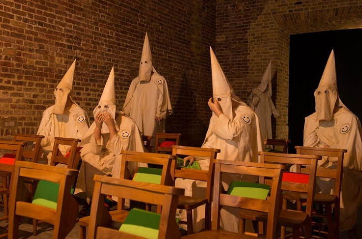 36 Ku Klux Klan Mannequins Find Refuge in Central London (Photo: Jake and Dinos Chapman Installation view, Come and See Serpentine Sackler Gallery, London (29 November 2013 - 9 February 2014) © 2013 Hugo Glendinning with permission