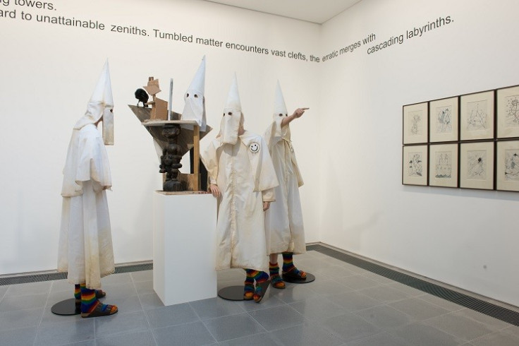 36 Ku Klux Klan Mannequins Find Refuge in Central London (Photo: Jake and Dinos Chapman Installation view, Come and See Serpentine Sackler Gallery, London (29 November 2013 - 9 February 2014) © 2013 Hugo Glendinning with permission
