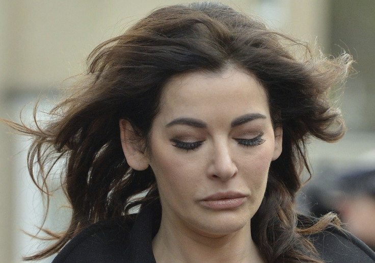 Nigella Lawson arrives at Isleworth Crown Court for fraud trial PIC: Reuters
