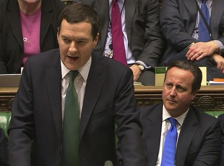 George Osborne David Cameron Autumn Statement