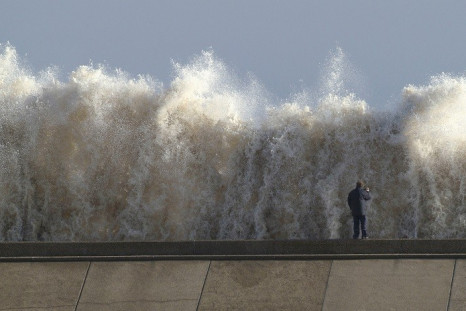 Tidal surge in Britain triggers "code red" in the Netherleands PIC: Reuters