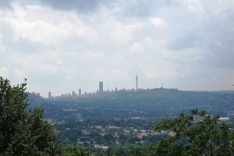 The skyline of Johannesburg