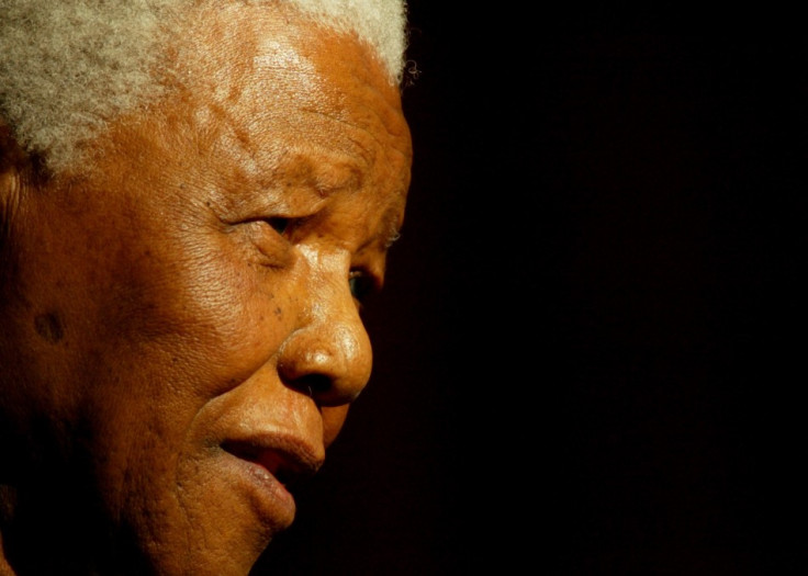 Former South African President Nelson Mandela