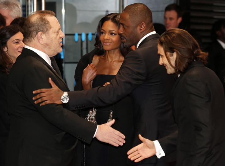 The cast of Mandela: The Long Walk To Freedom with Harvey Weinstein
