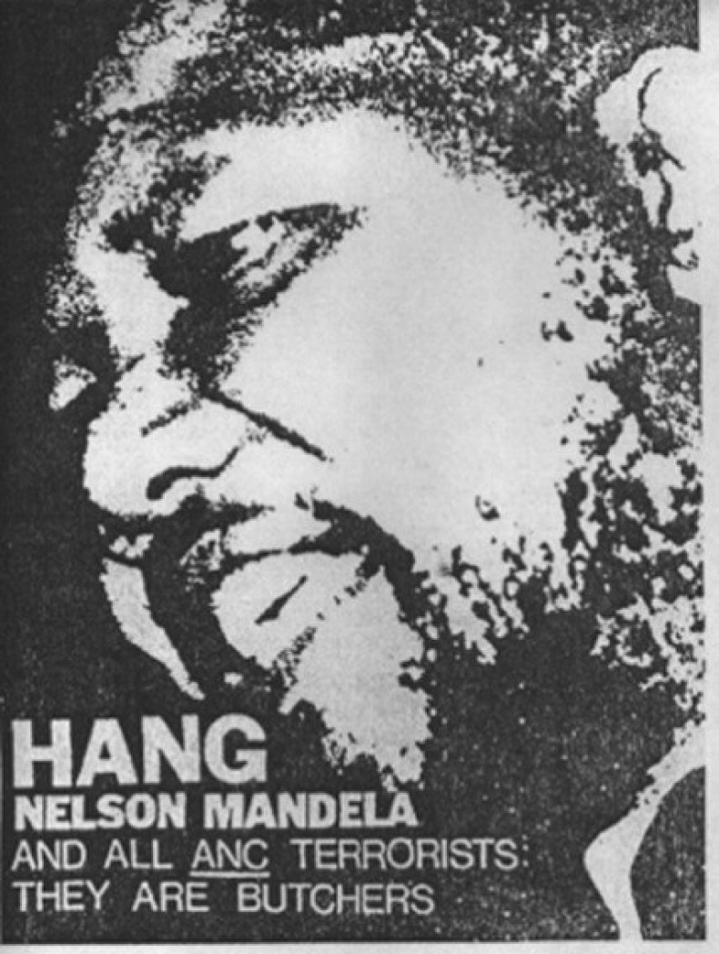 The Federation of Conservative Students' 'Hang Nelson Mandela' campaign
