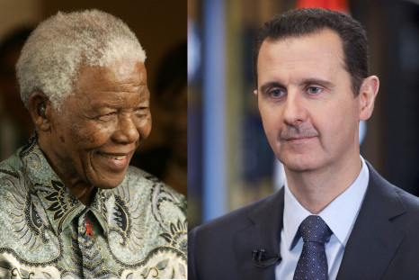 Syria's Bashar al-Assad mourns Nelson Mandela's death