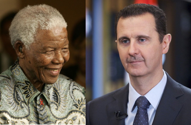 Syria's Bashar al-Assad mourns Nelson Mandela's death