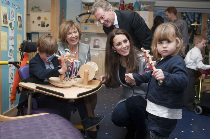 During the visit, Kate revealed that she has introduced George to messy play. (Photo: REUTERS/Bradley Page)