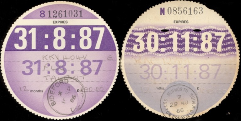 UK Car Tax Disc To Be Abolished After 93 Years