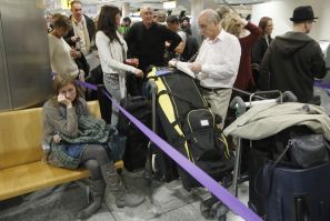 Passengers Face Delays At UK Airports