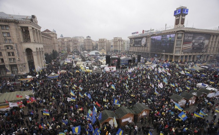 A million protesters expected to take part in pro-EU demonstrations in Kiev on Sunday. (Reuters)