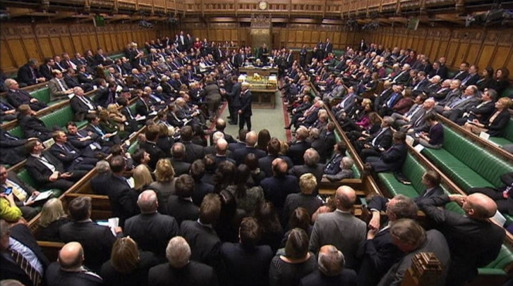 MPs in the House of Commons Chamber