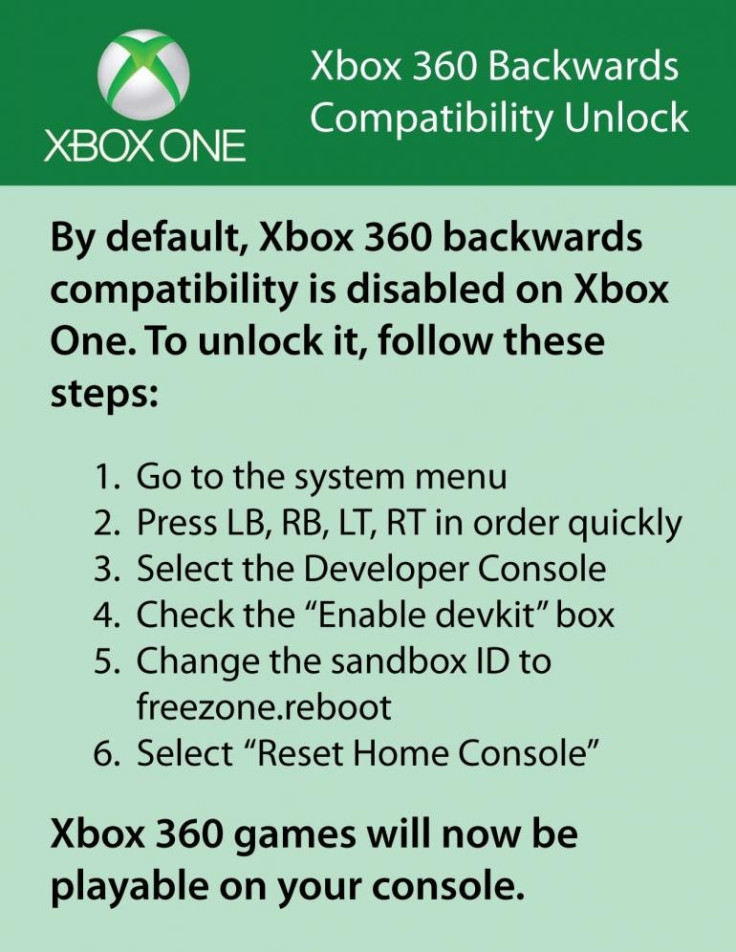 Xbox One: Fake Backward Compatibility Unlocking Steps Can Brick Your Console [VIDEO]