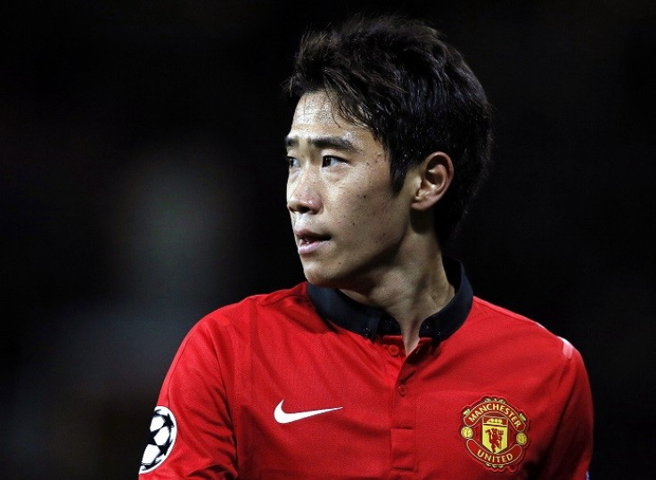 Midfielder Shinji Kagawa was absent from Manchester United’s 1-0 defeat against Newcastle on Saturday as a safety precaution. (Reuters)