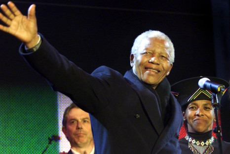 Former South African President Nelson Mandela