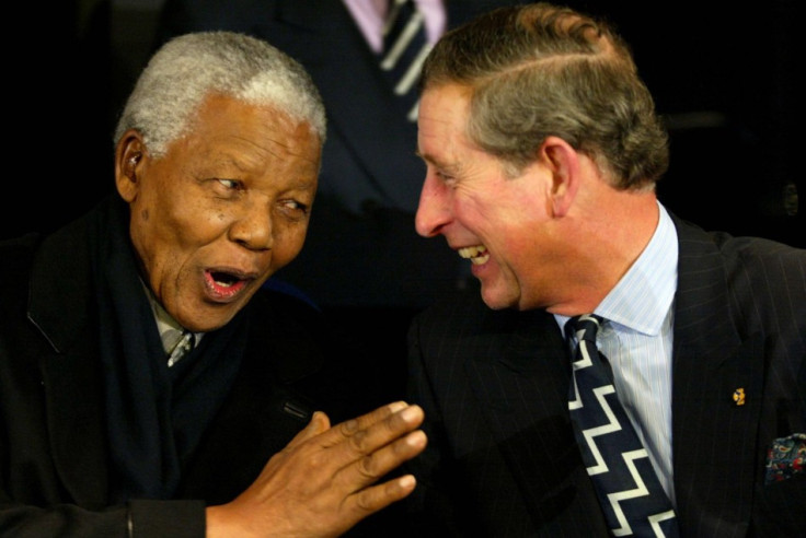 Nelson Mandela and Prince Charles