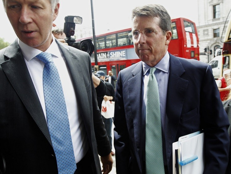 Barclays bank former Chief Executive Bob Diamond arrives at Portcullis House to attend a Treasury select committee hearing in July 2012. (Photo: Reuters)