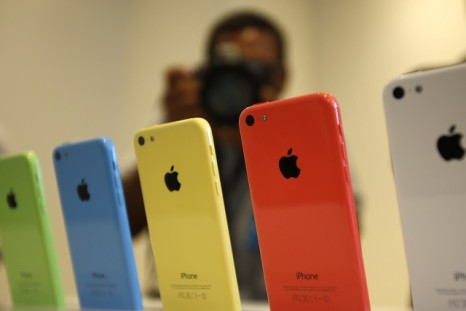 Apple  iPhone 5C in Apple Inc's media event, 2013.