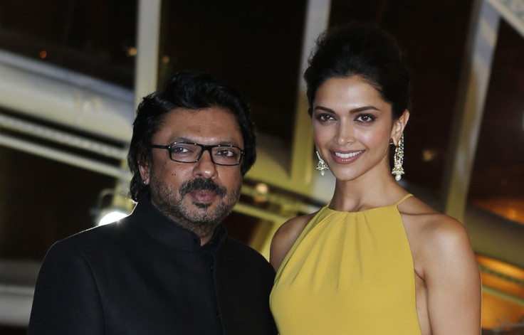 Indian actress Deepika Padukone and Indian director Sanjay Leela Bhansali (R) attend the opening of the 13th annual Marrakech International Film Festival in Marrakech November 29, 2013. (REUTERS/Youssef Boudlal)