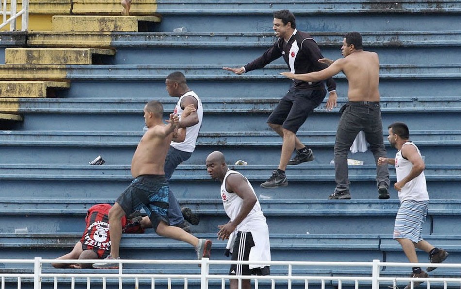 Brazil Stadium violence