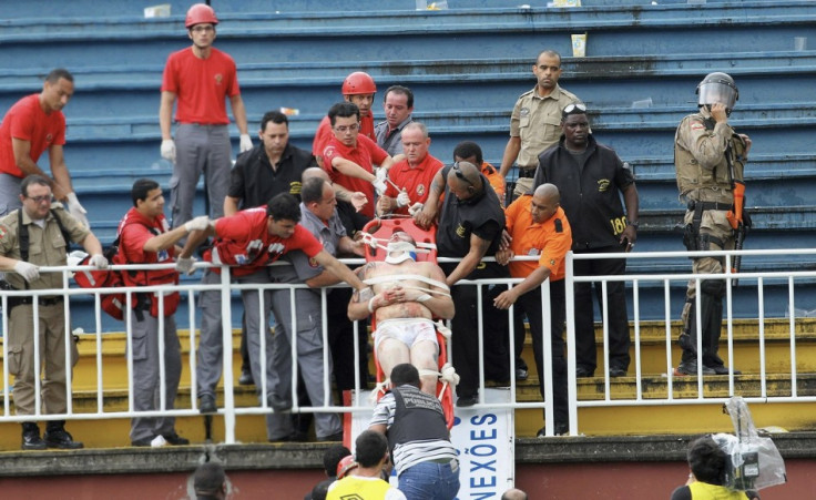 Brazil football violence