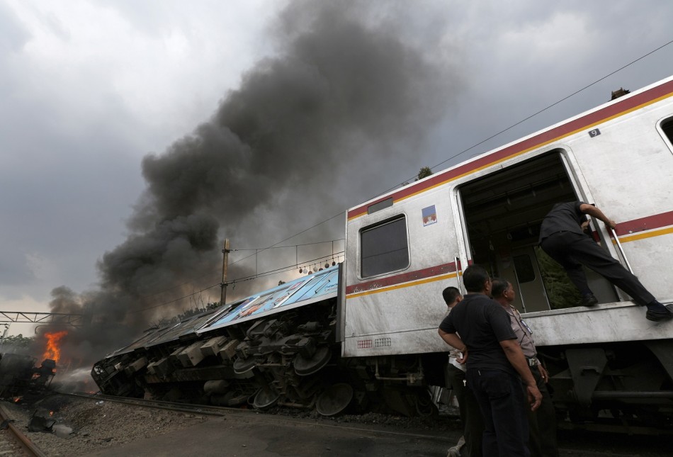 Indonesia train explosion