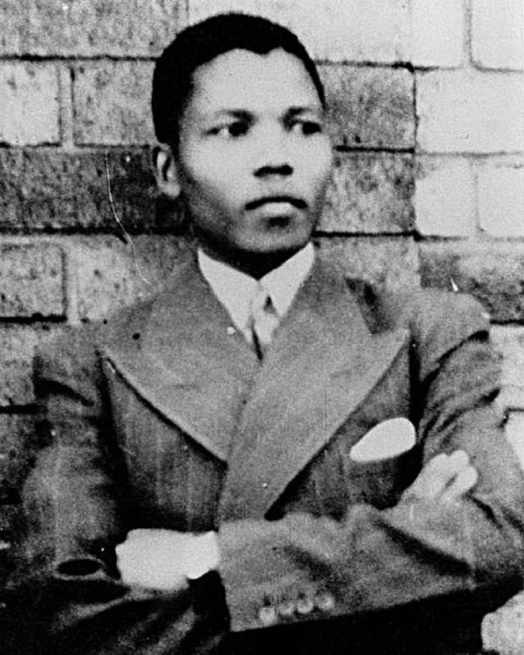 Nelson Mandela pictured in 1937