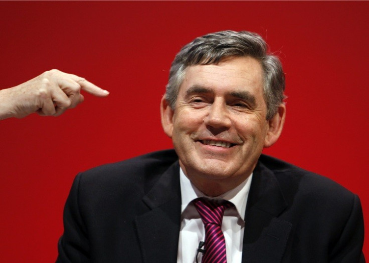 Gordon Brown gold