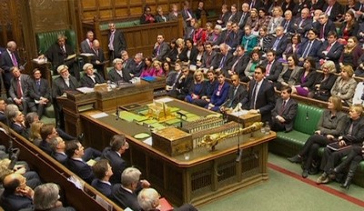 Ed Miliband faces David Cameron in Commons
