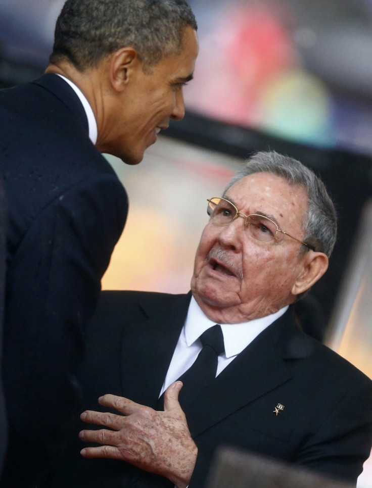 Obama Castro Mandela