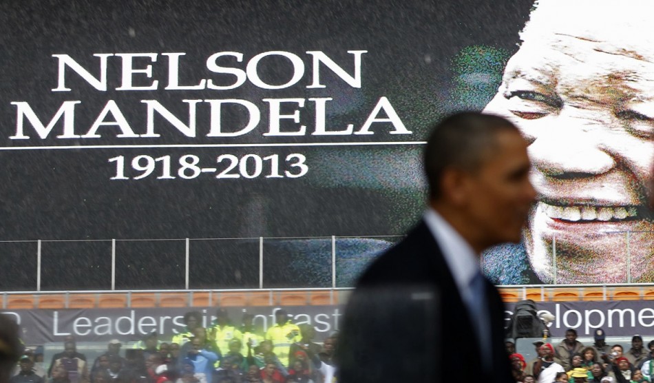 Obama Mandela Memorial