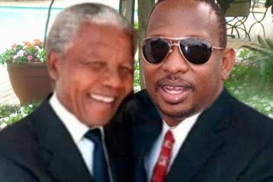 A misty Nelson Mandela and Kenyan Mike Sonko in public another Photoshop fail