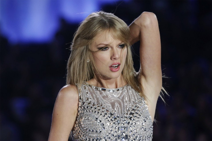 Singer Taylor Swift performs during the annual Victoria's Secret Fashion Show in New York Singer Taylor Swift performs during the annual Victoria's Secret Fashion Show in New York