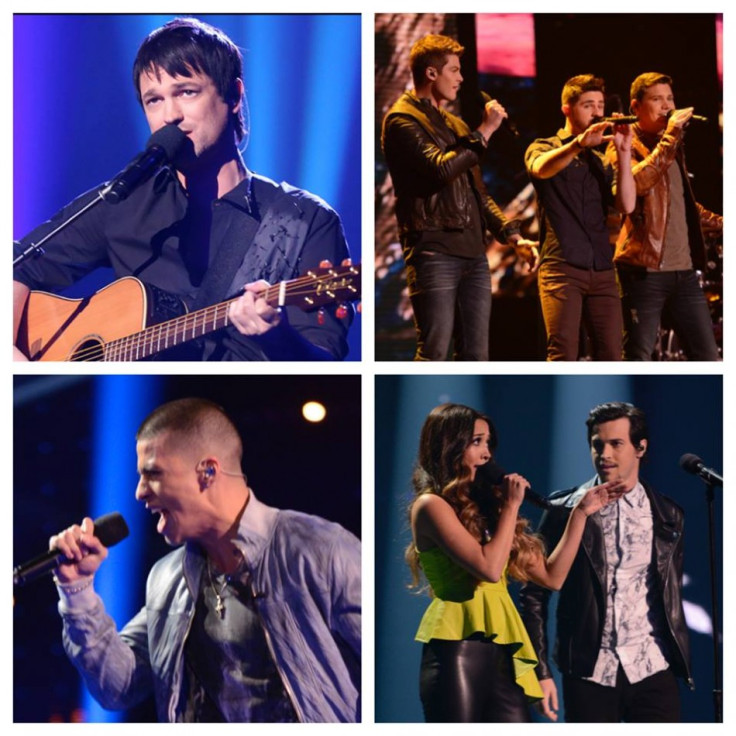 Viewers have picked songs for top four semi-finalists