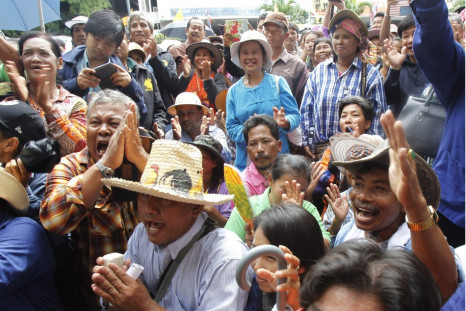 Thai Rice Farmer Protest