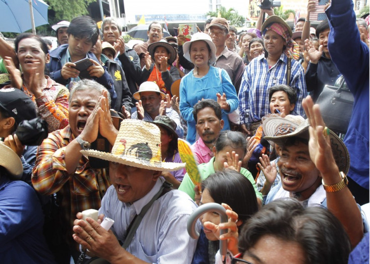 Thai Rice Farmer Protest