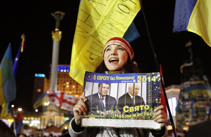 Women Protester in Ukraine