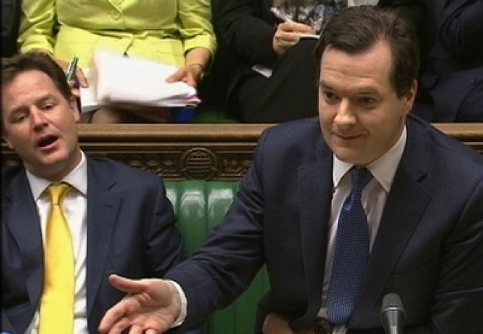 Nick Clegg supports George Osborne Nick Clegg supports George Osborne