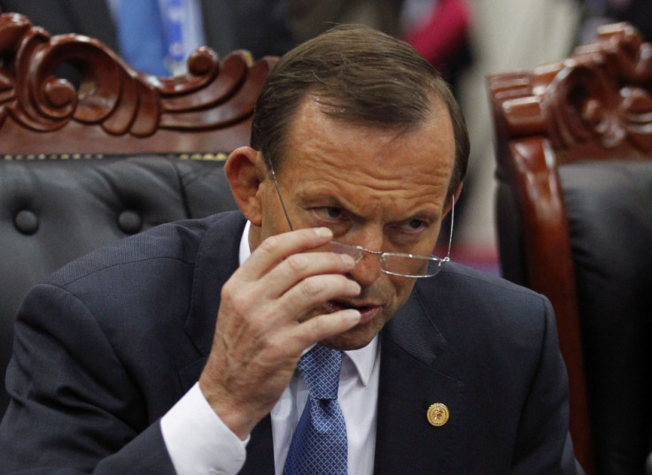 Australia's Prime Minister Tony Abbott