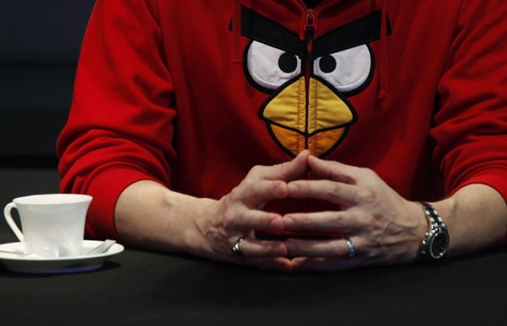 Rovio Entertainment Senior Vice-President Henri Holm wears an Angry Birds jacket.